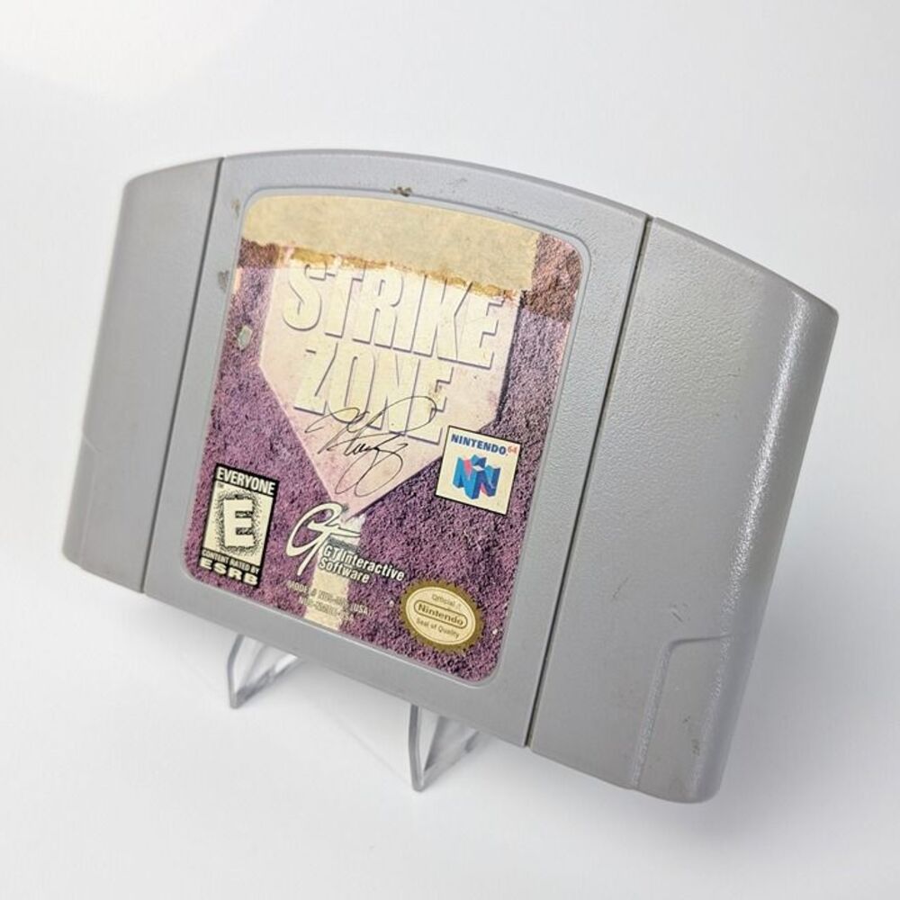 Mike Piazza's Strike Zone - Authentic and Tested - N64